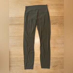 LuluLemon Align High-Waist Olive Green Active Leggings